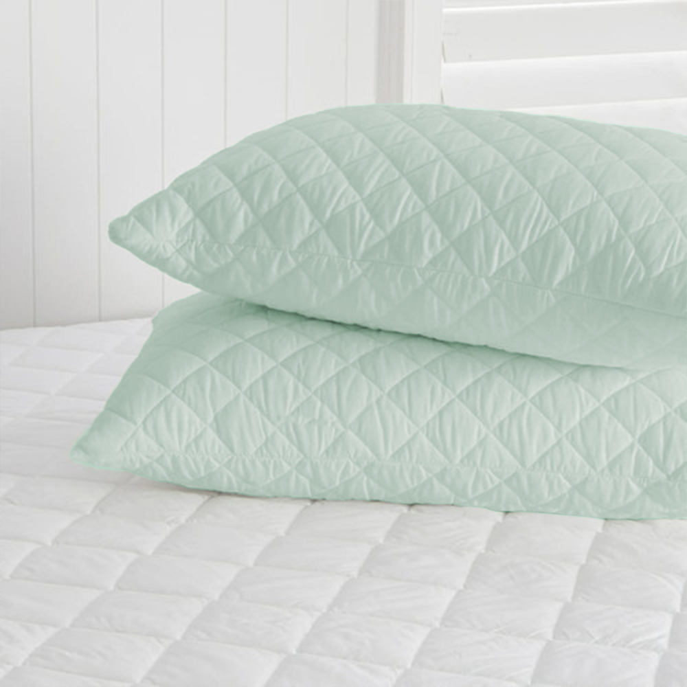 Vista 25 de Protector Almohada Acolchado 50cm*70cm - Color: Azul